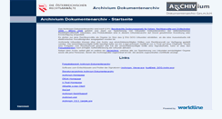 Desktop Screenshot of anwaltsarchiv.at